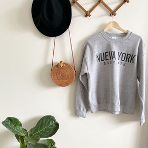 New York Sweatshirt (from Aritzia)